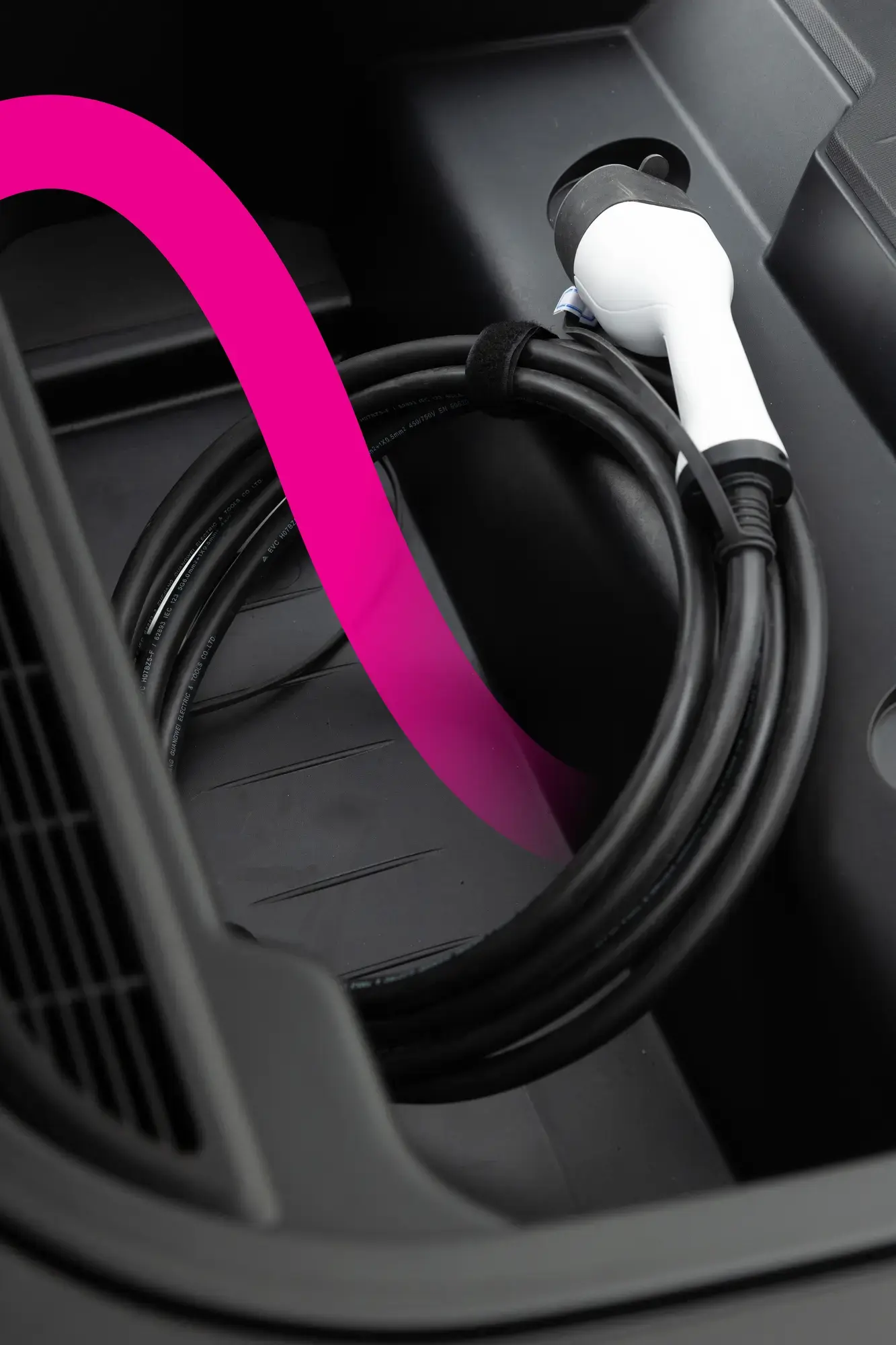 CORD Type 2 to Type 2 EV Charging Cable, 32amp, 7.4kW, 10 Metre, Single Phase