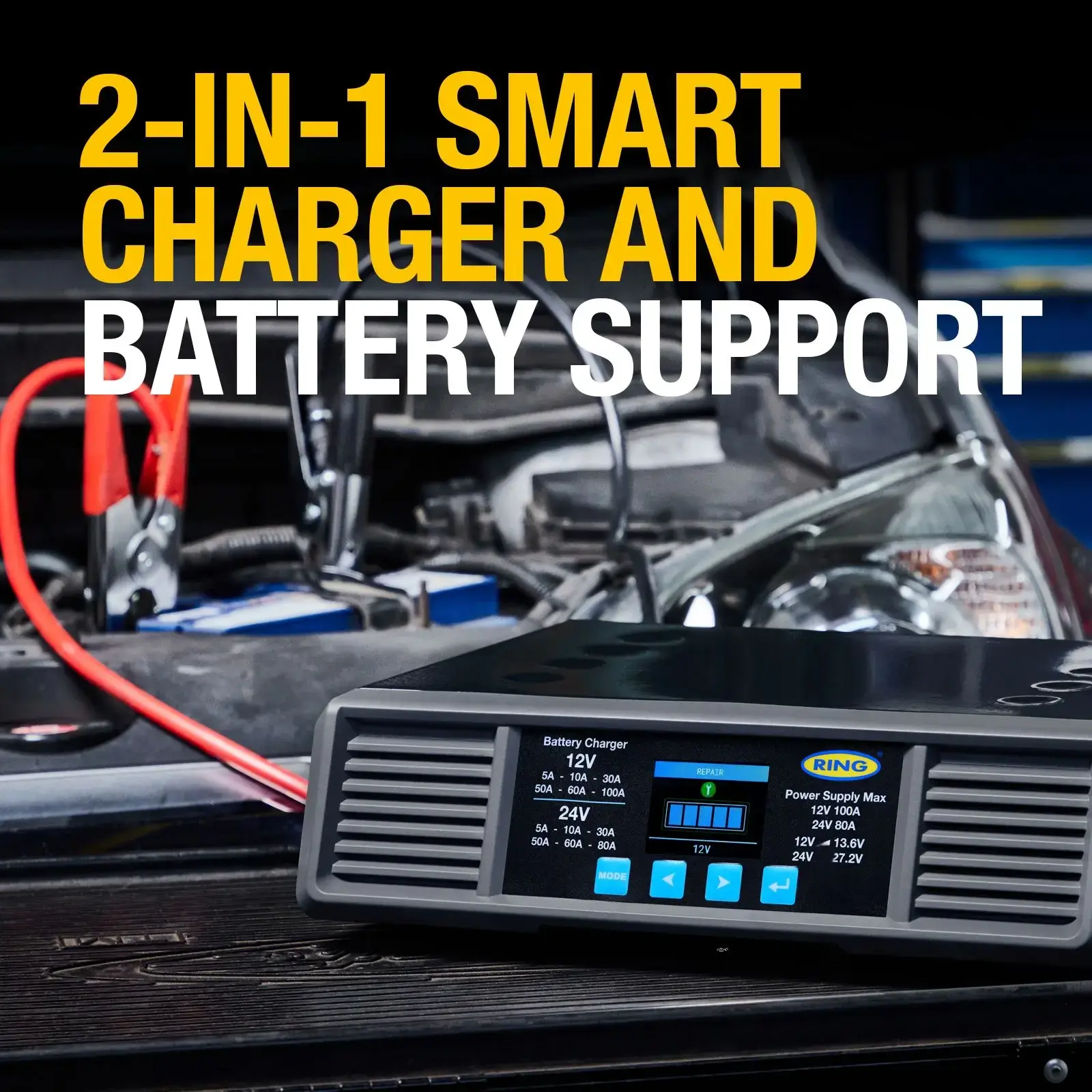 Ring Auto RSCP10024 Smartcharge PRO 100A