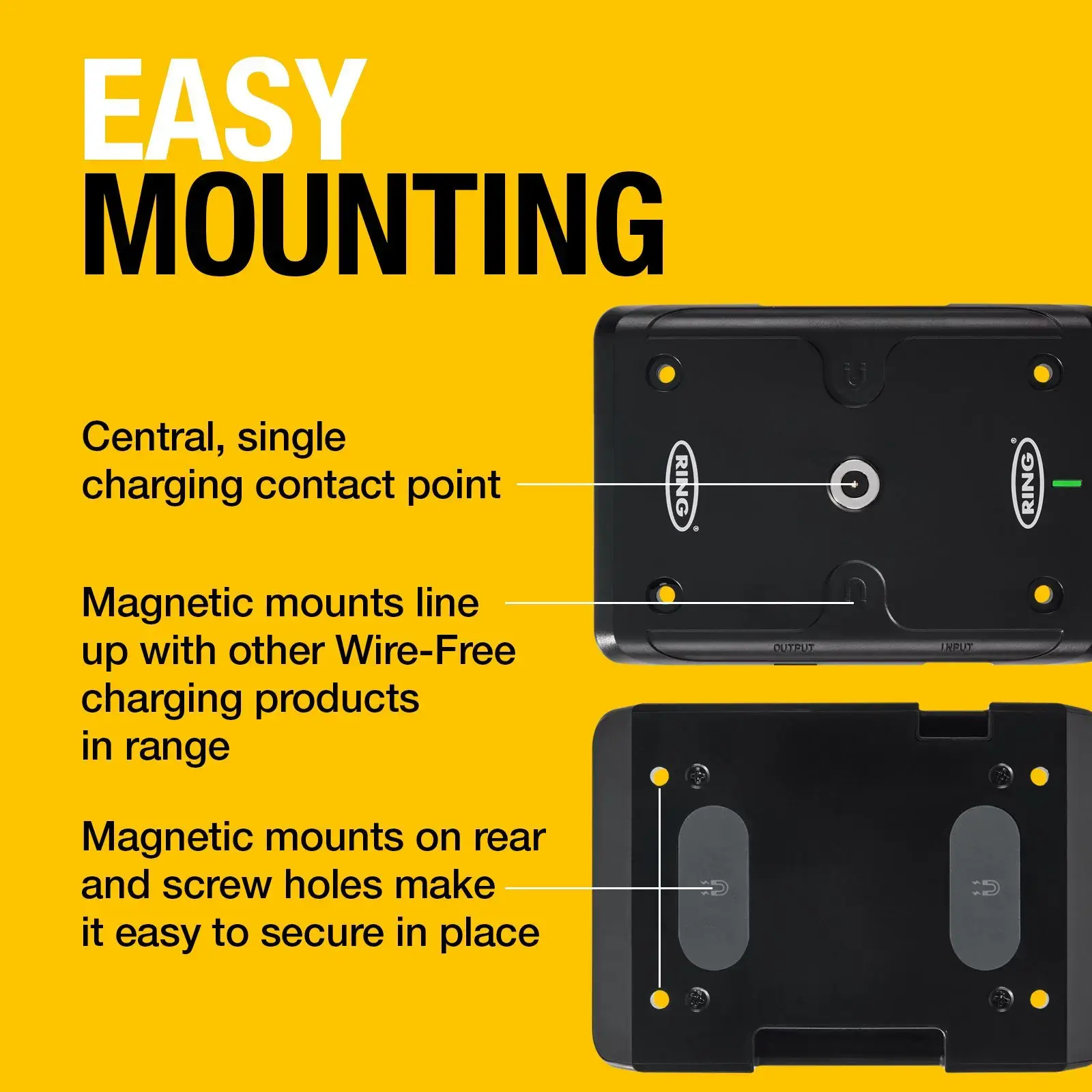 Ring Auto RIL7SINGLE Single Wire-Free Charging Pad