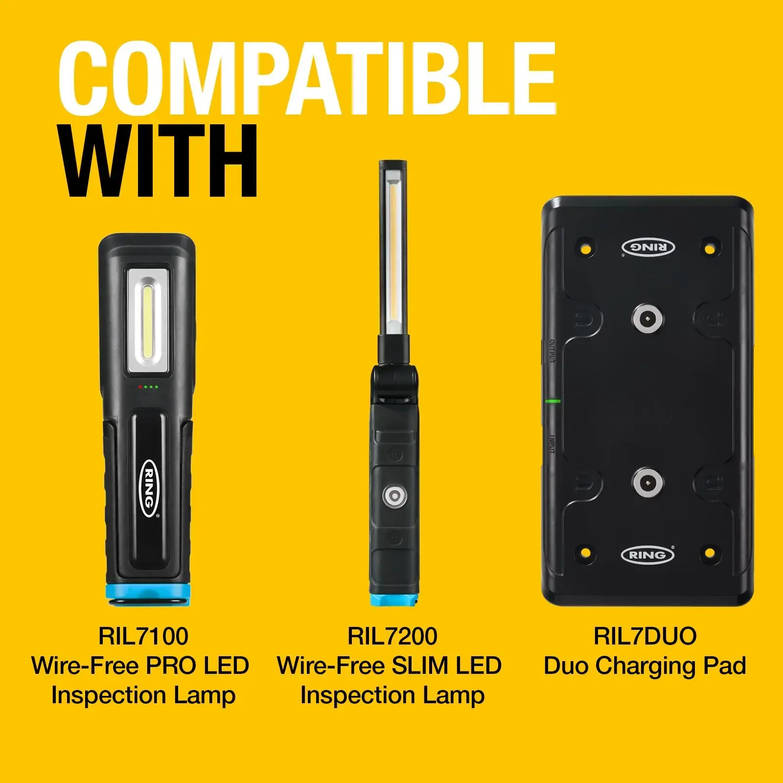 Ring Auto RIL7SINGLE Single Wire-Free Charging Pad