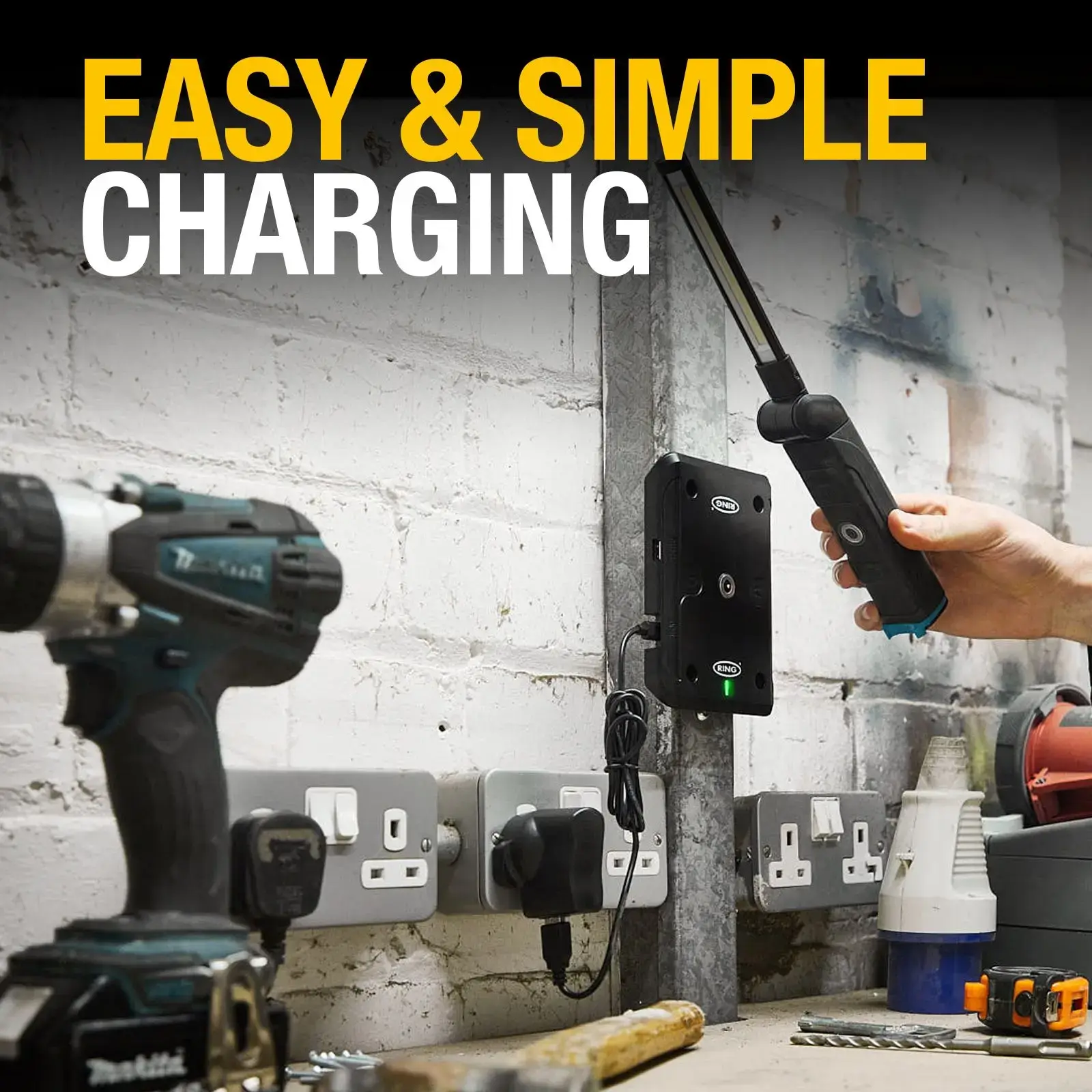 Ring Auto RIL7SINGLE Single Wire-Free Charging Pad