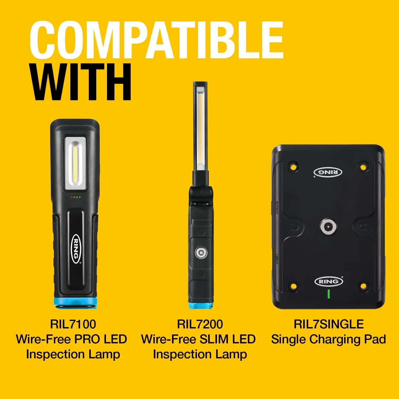 Ring Auto RIL7DUO Dual Wire-Free Charging Pad