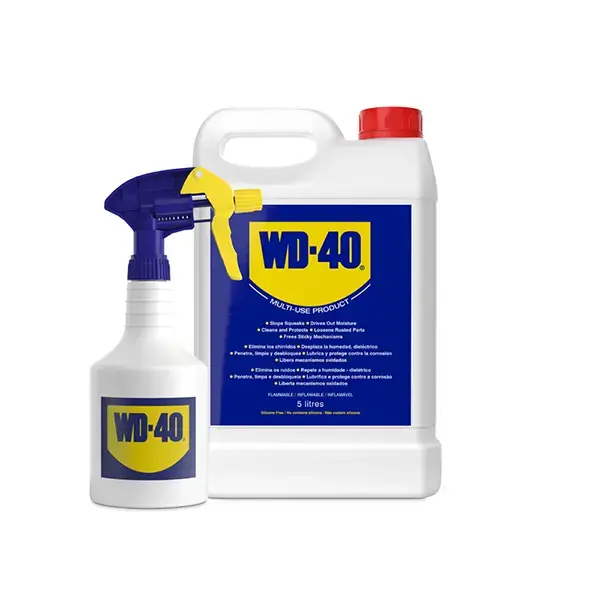 WD-40 Original Multi-Purpose Oil & Lubricant 5Ltr with Applicator