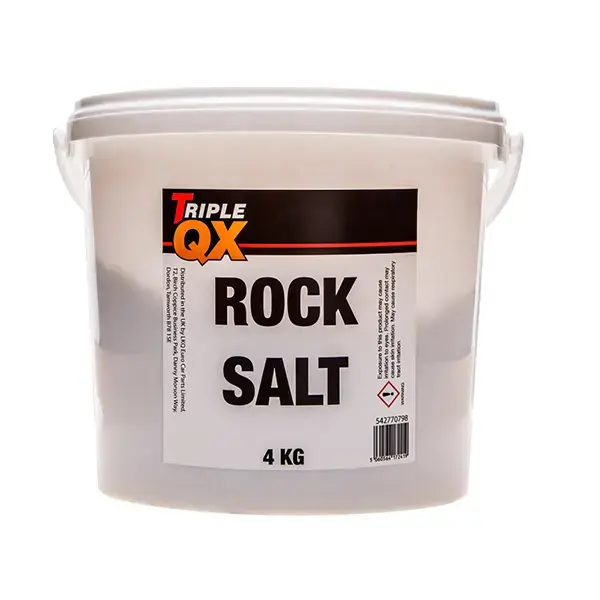 Triple QX White Rock Salt 4KG Tub