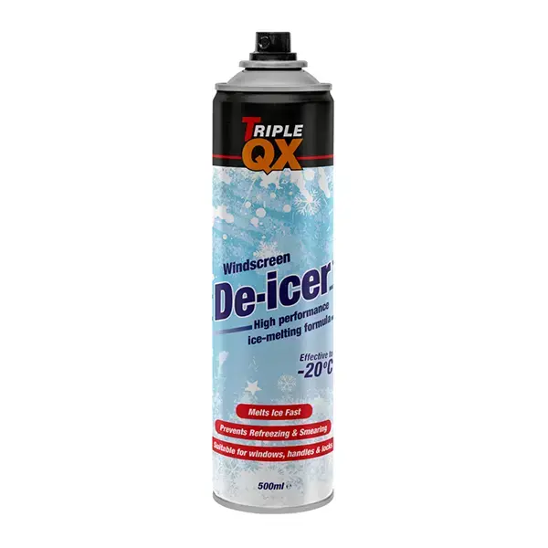 Triple QX TQX Aerosol De-Icer -20C 500ml