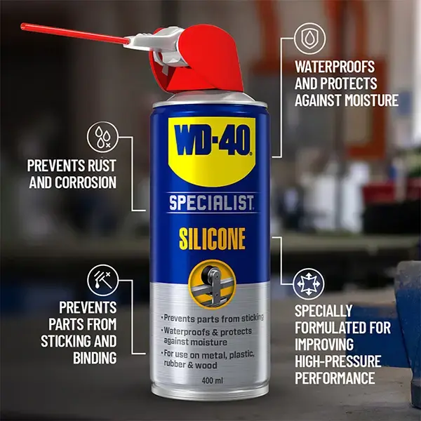 WD-40 Specialist High Performance Silicone Lubricant with Smart Straw 250ml
