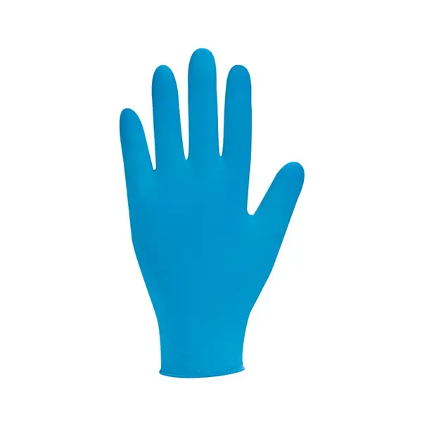 Bodyguard Medium - Blue Nitrile powder free glove box of 100