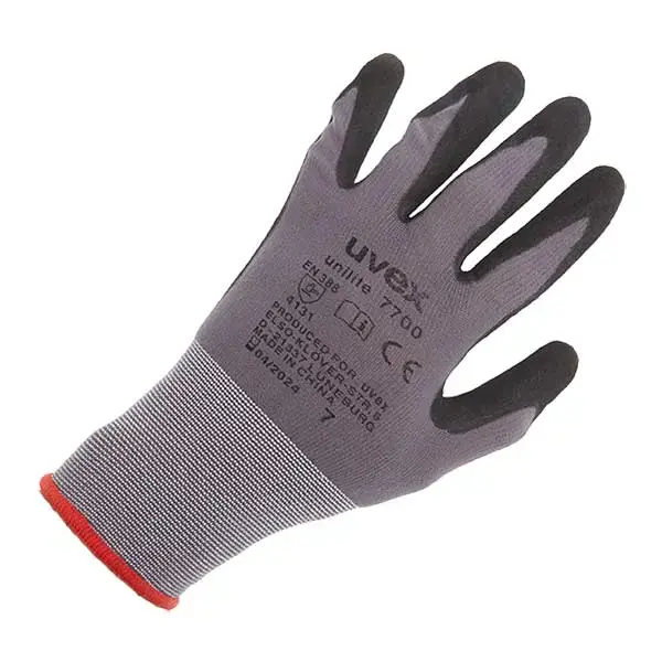 null UVEX DRY GRIP GLOVE SIZE 7