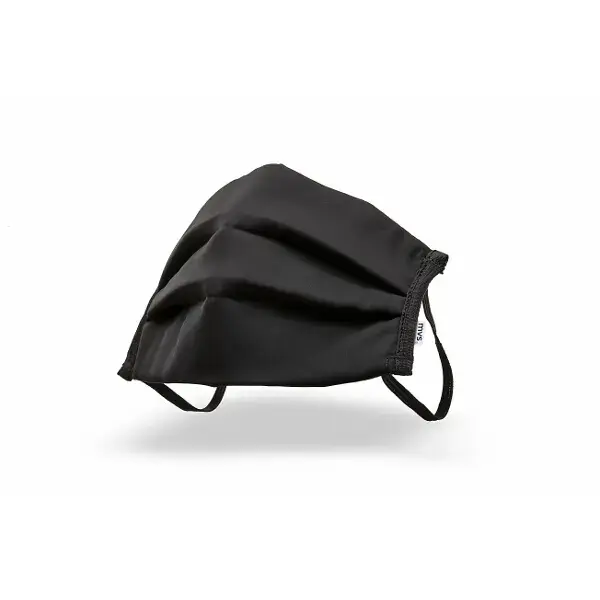 MVS Black Material Face Mask - Washable