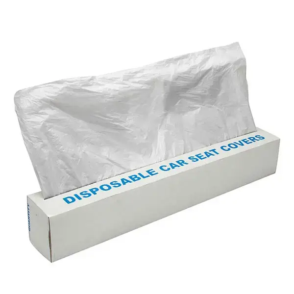 Alpha Car Seat Covers White (100 Covers)