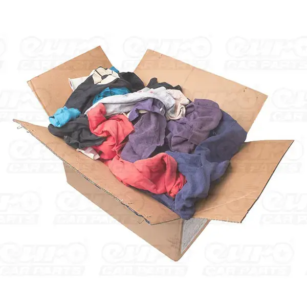 Euro Car Parts General Purpose Graded Rags 10Kg