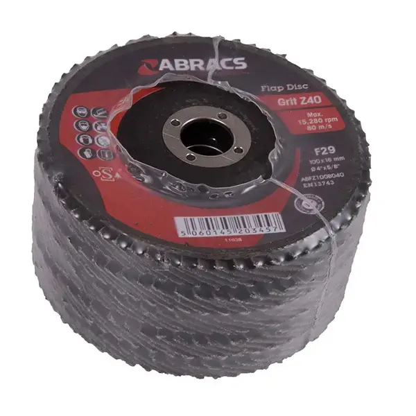 null PF OF25 FLAP DISC 100mm x 40g