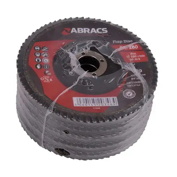 null PF OF25 FLAP DISC 100mm x 80g