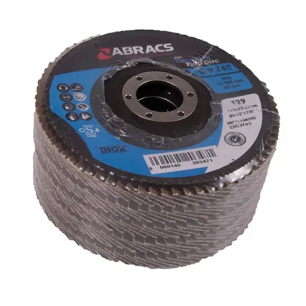 ABRACS PF OF25 FLAP DISC 115mm x 40g