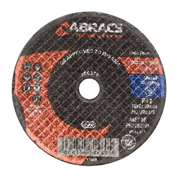 ABRACS Phoenix 75mm x 2.0mm x 10mm Flat INOX