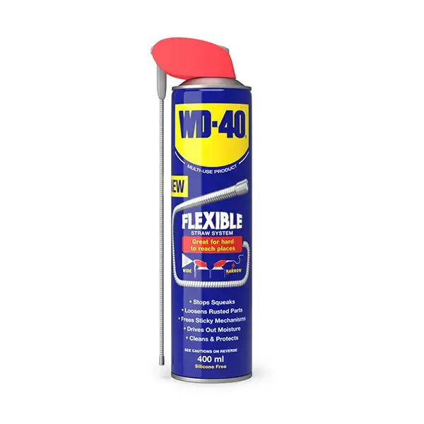 WD-40 Original Flexible Multi-Purpose Oil & Lubricant 400ml
