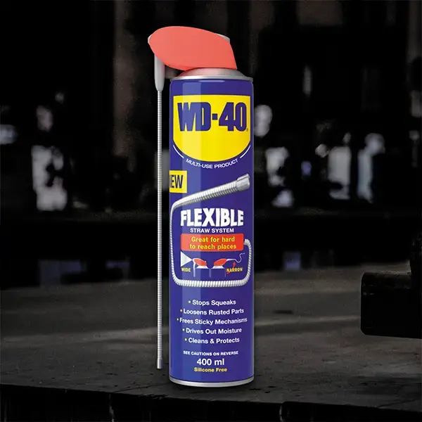 WD-40 Original Flexible Multi-Purpose Oil & Lubricant 400ml