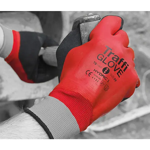 1376 TRAFFIGLOVES CONTOUR GLOVE 1 Pair SIZE 9