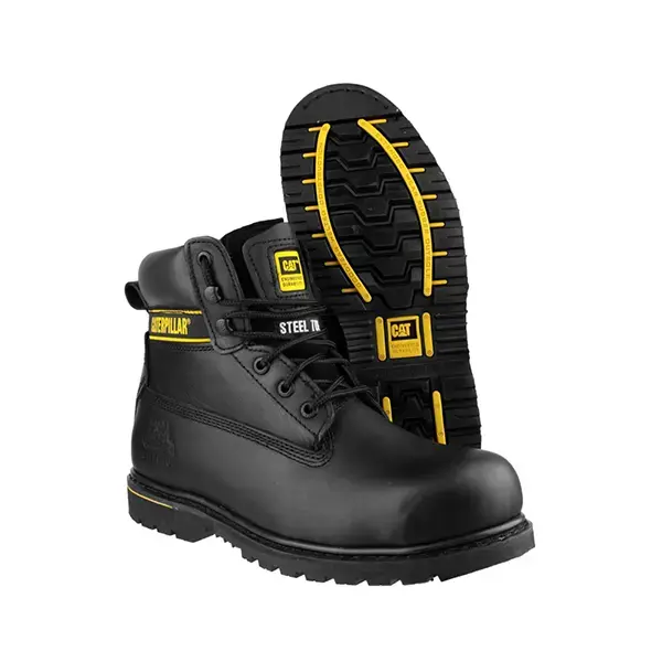 Caterpillar Caterpillar Safety Boots Black Holton Size 8