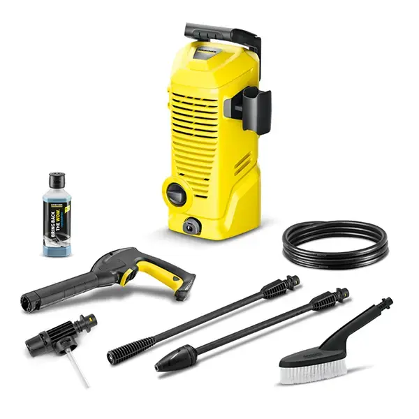 Karcher K2 Car 1400W Pressure Washer with Car Cleaning Accessory Bundle