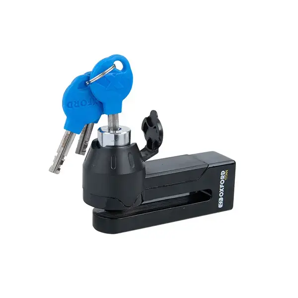 Oxford Motorcycle Titan 10mm Pin Disc Lock Black incl. Pouch