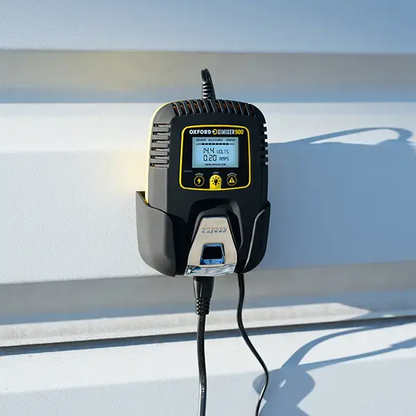 Oxford Oximiser 900 Motorcycle Battery Charger - UK Model