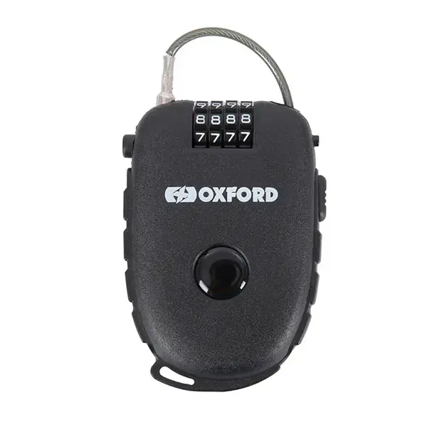 Oxford Retra Cable Lock 75cm Black