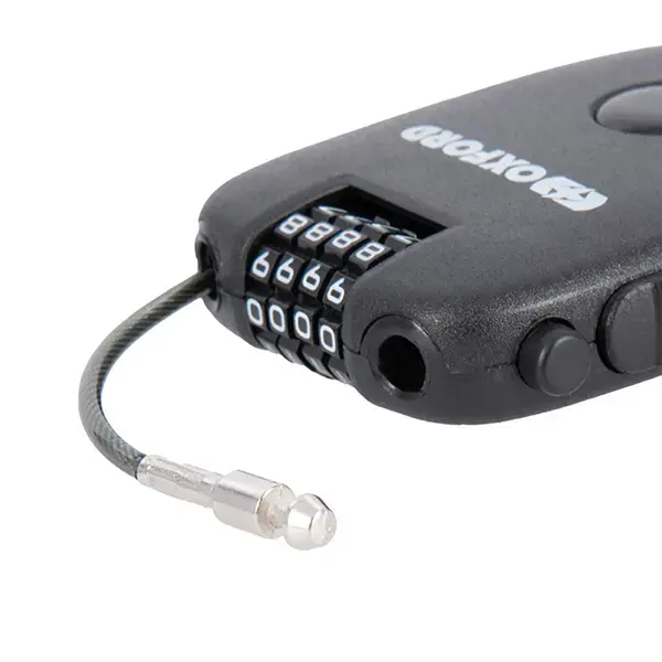 Oxford Retra Cable Lock 75cm Black