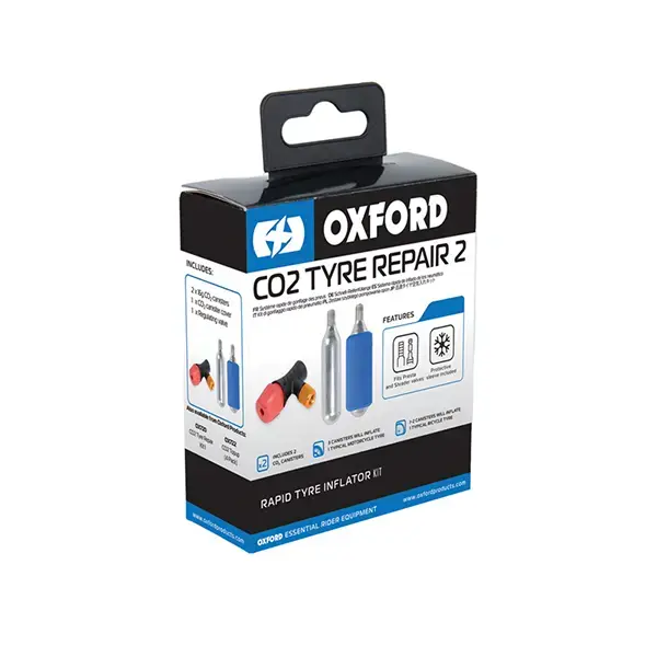 Oxford CO2 Motorcycle Tyre Repair Kit 2