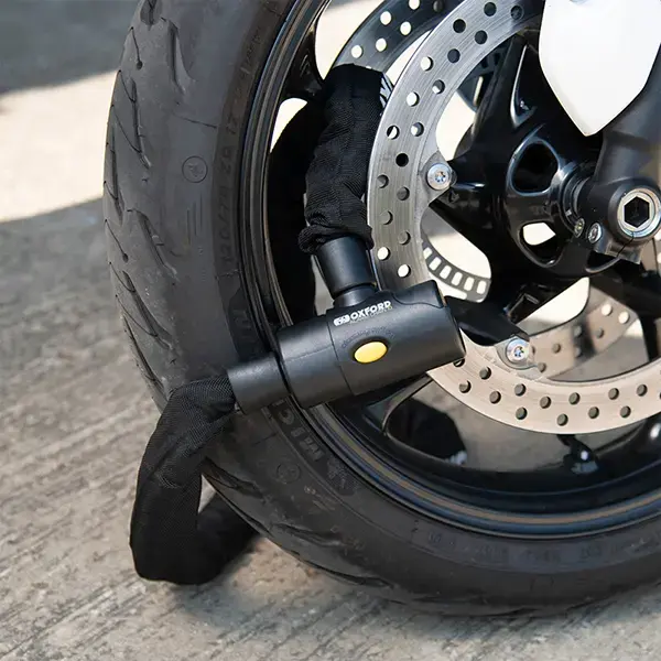 Oxford Motorcycle Alarm Chain10 10mm square x 1.5m