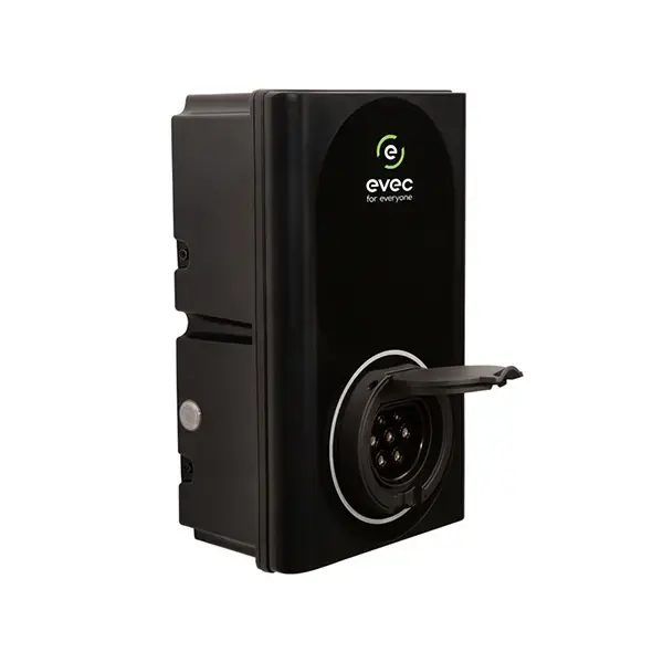 evec VEC01 7.4kW Untethered Domestic EV Charger Single Phase, Type 1 & 2 with Standard Installation Included 