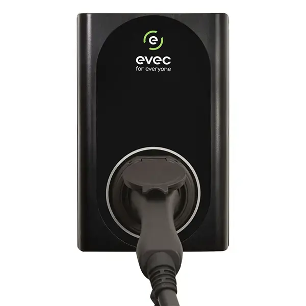 evec VEC01 7.4kW Untethered Domestic EV Charger Single Phase, Type 1 & 2 with Standard Installation Included 