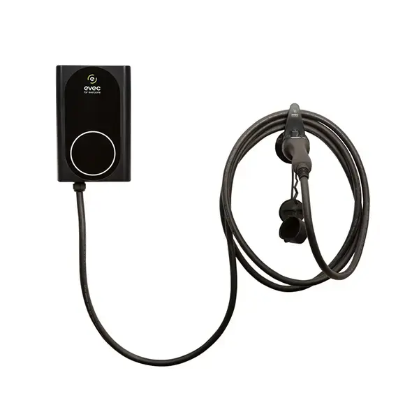 evec VEC03 Tethered 7.4kW Domestic EV Charger Single Phase, Type 2 with Standard Installation Included