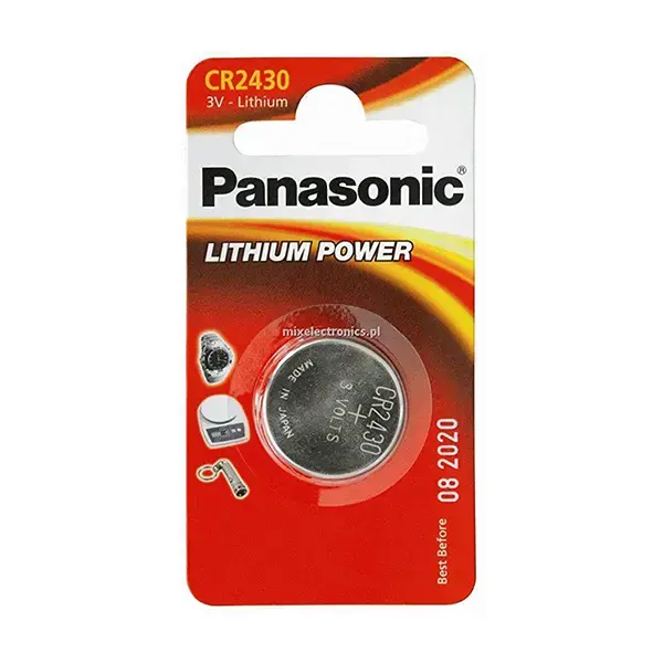 Future Panasonic CR2430 Lithium Mini Cell Battery