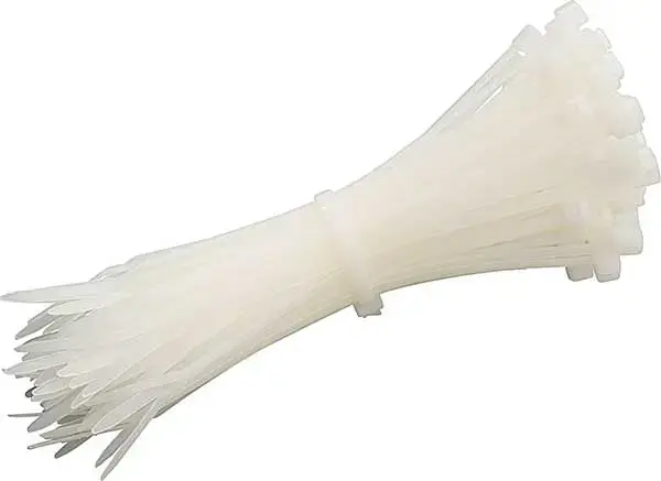 AUTOPORT 370 X 4.8mm Cable Tie White Qty100