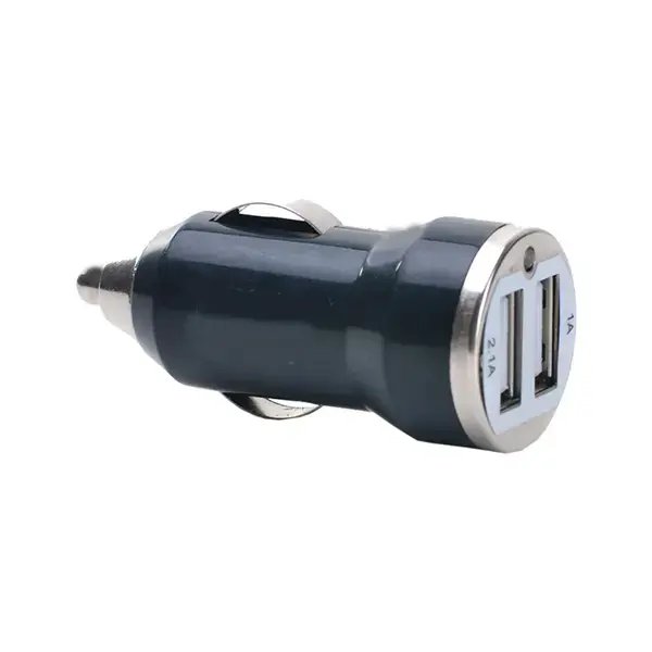 Simply Black Dual Usb Car Charger