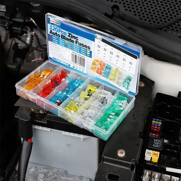 Streetwize 120pcs Zinc Car Fuse Set