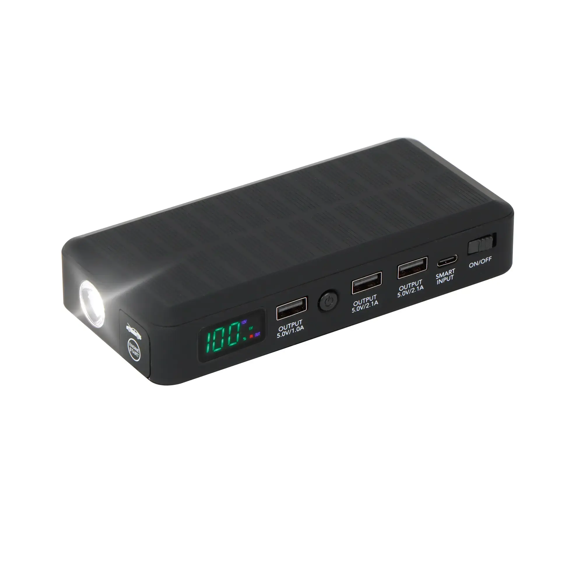 Streetwize 600 Amp Emergency Jump Starter & Portable Power Bank With Digital Display