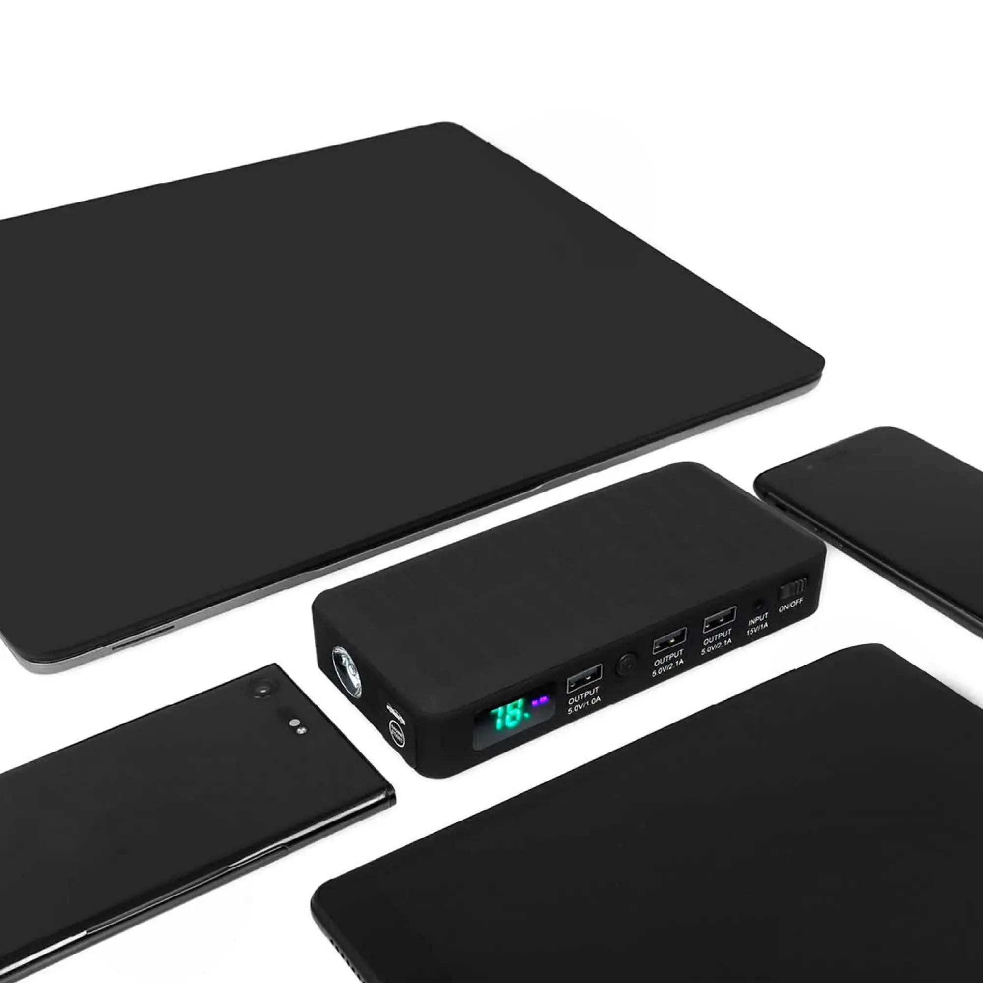 Streetwize 600 Amp Emergency Jump Starter & Portable Power Bank With Digital Display