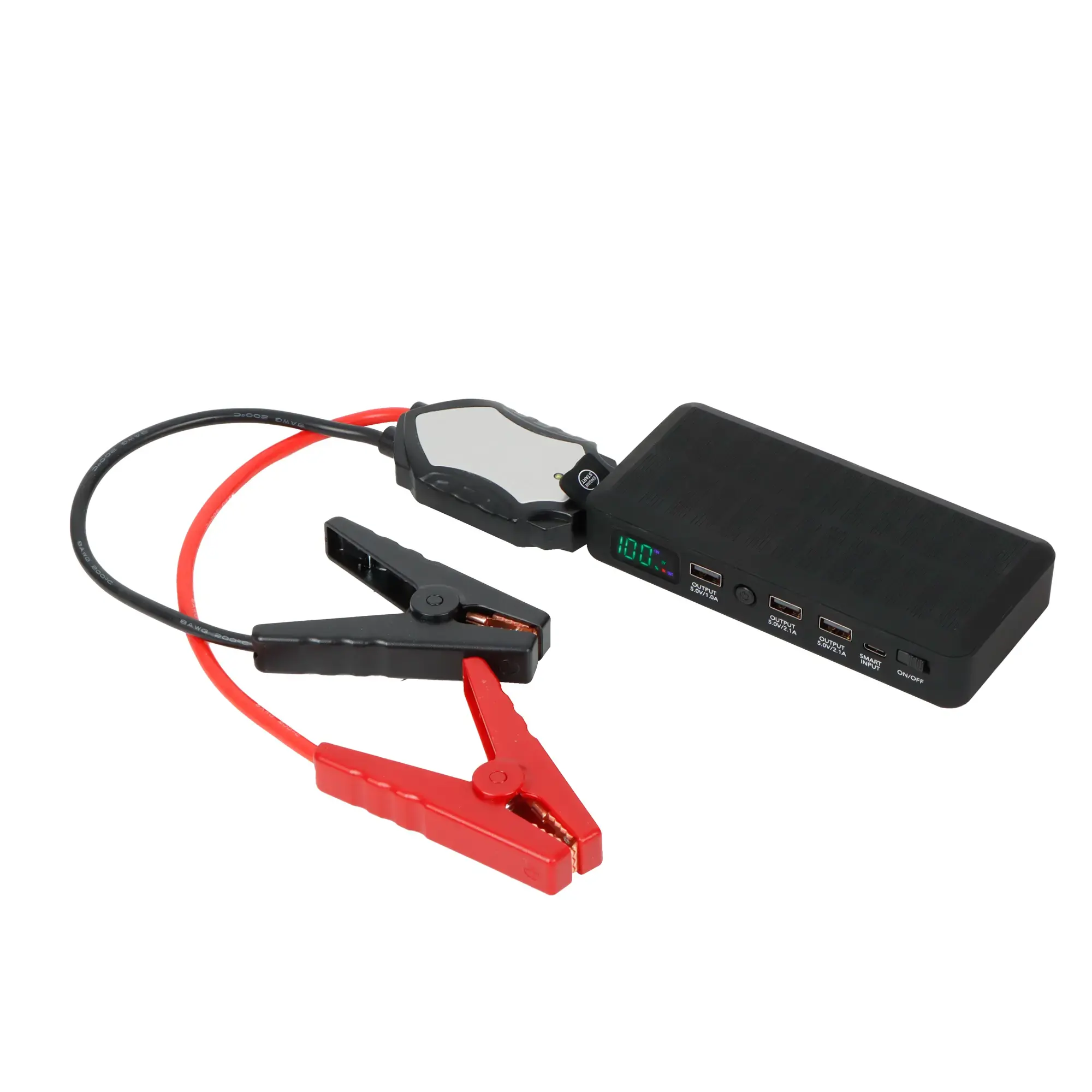 Streetwize 600 Amp Emergency Jump Starter & Portable Power Bank With Digital Display