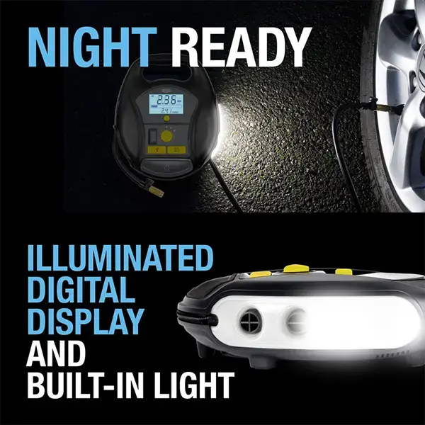 Ring Auto RTC6000 Cordless 4 in 1 Digital Tyre Inflator and Air Pump