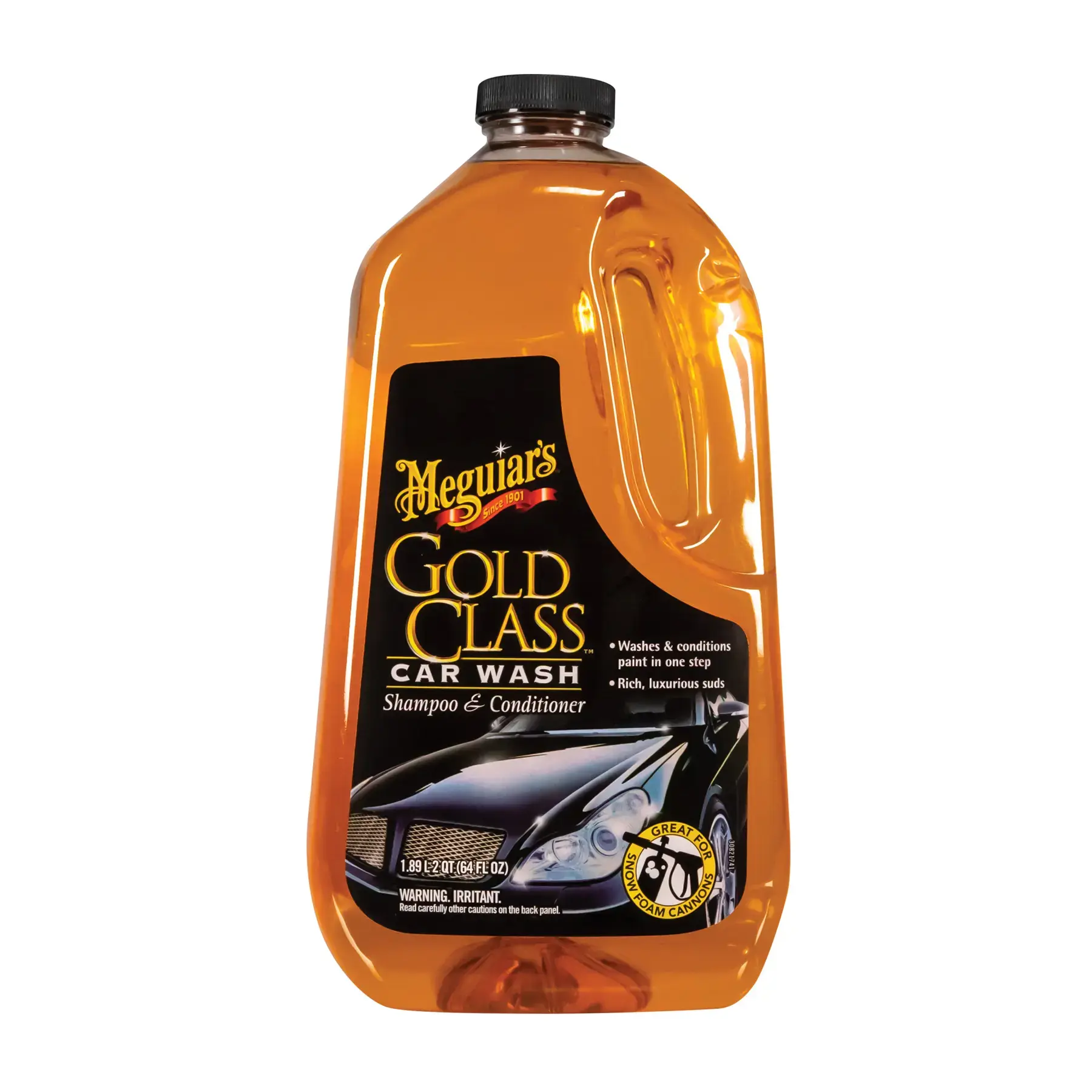 Meguiars Gold Class Car Wash Shampoo & Conditioner 1.89Ltr