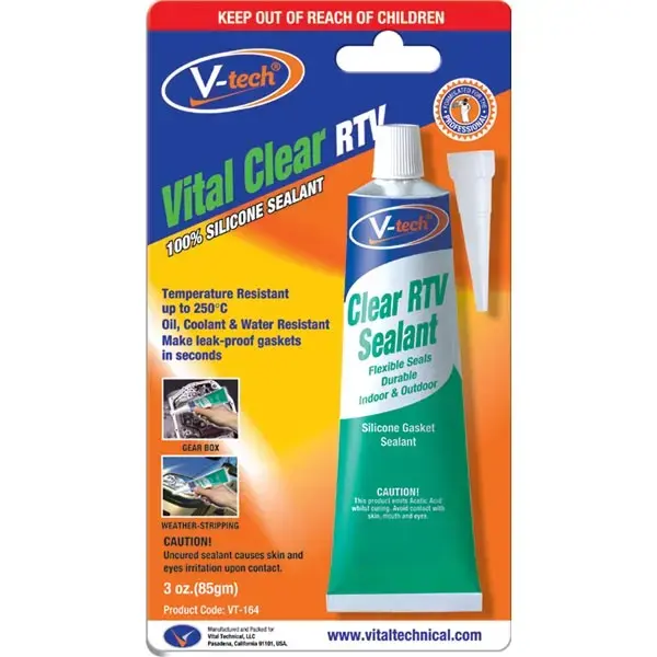 V-Tech Clear Gasket Sealant 85g