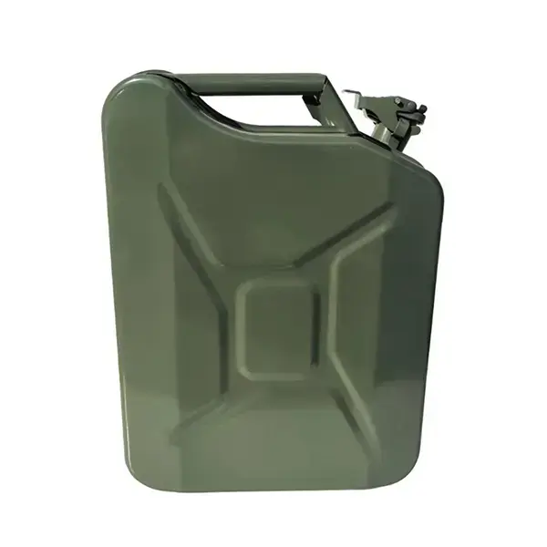 Top Tech 20ltr Petrol Metal Jerry Can (Green) - UN Approved