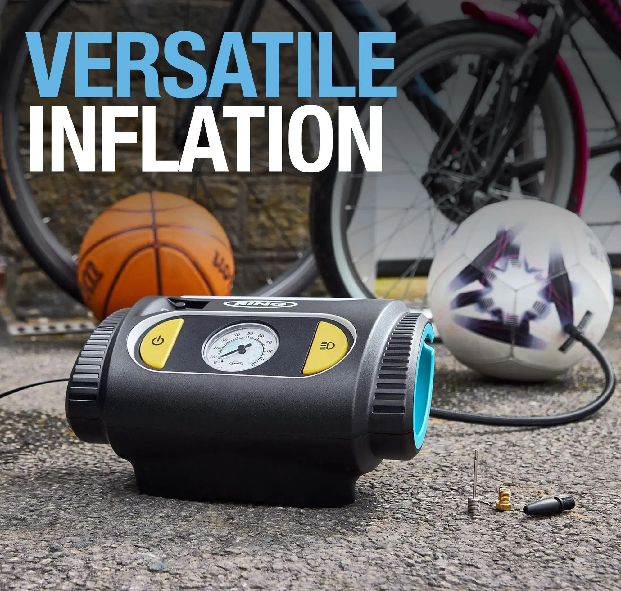 Ring Auto RTI110 UltraInflate 10 Analogue Tyre Inflator