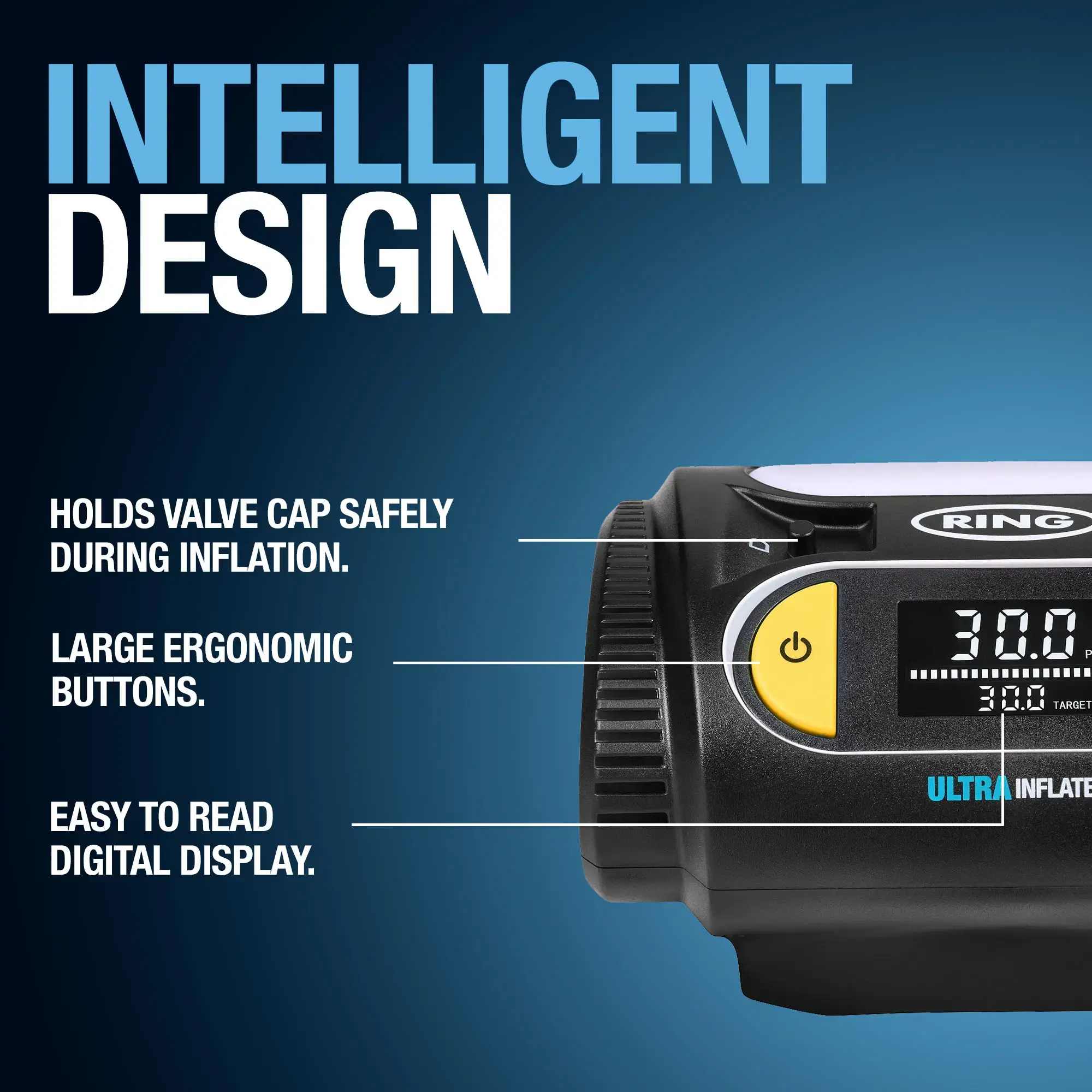 Ring Auto RTI120 UltraInflate 20 Digital Tyre Inflator