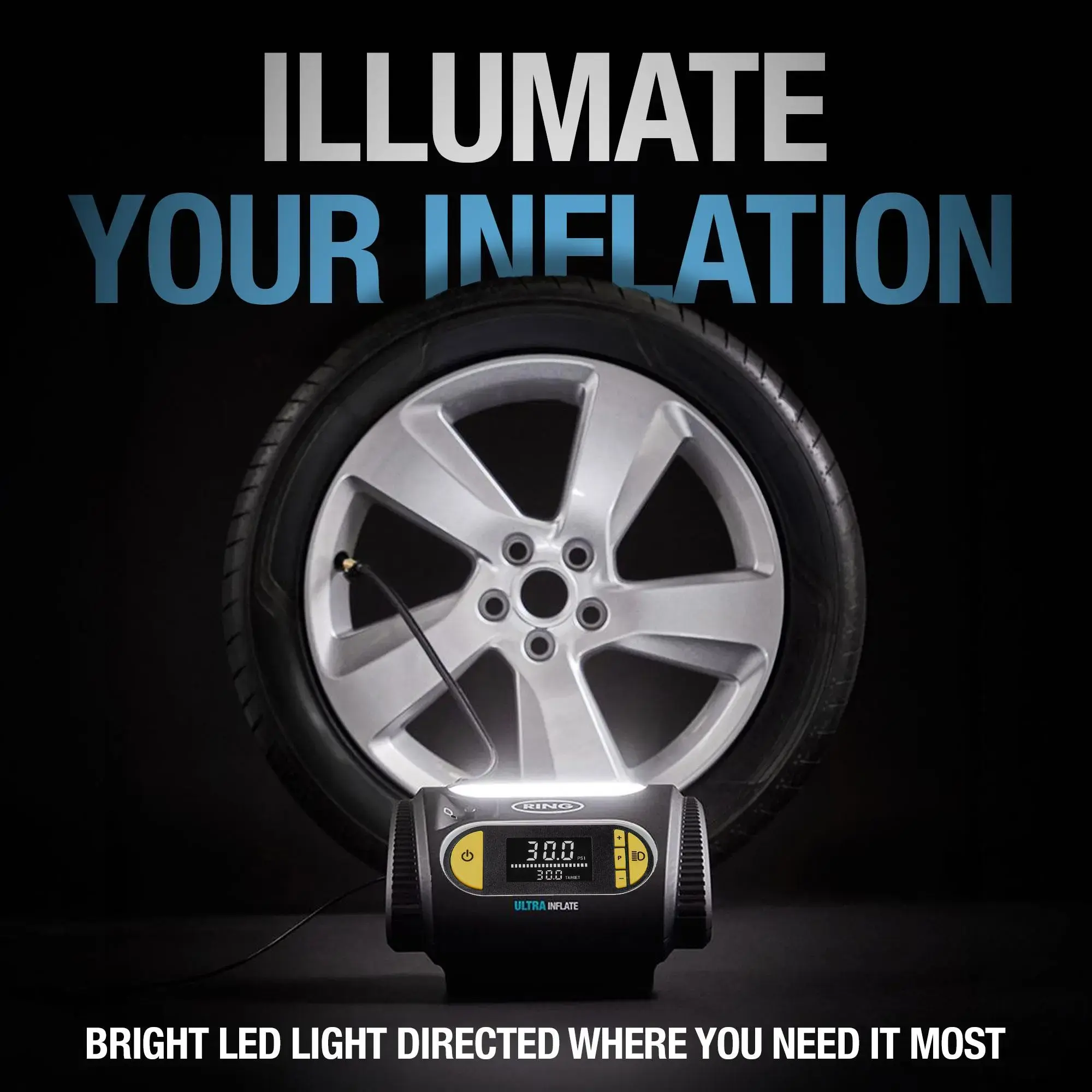 Ring Auto RTI120 UltraInflate 20 Digital Tyre Inflator