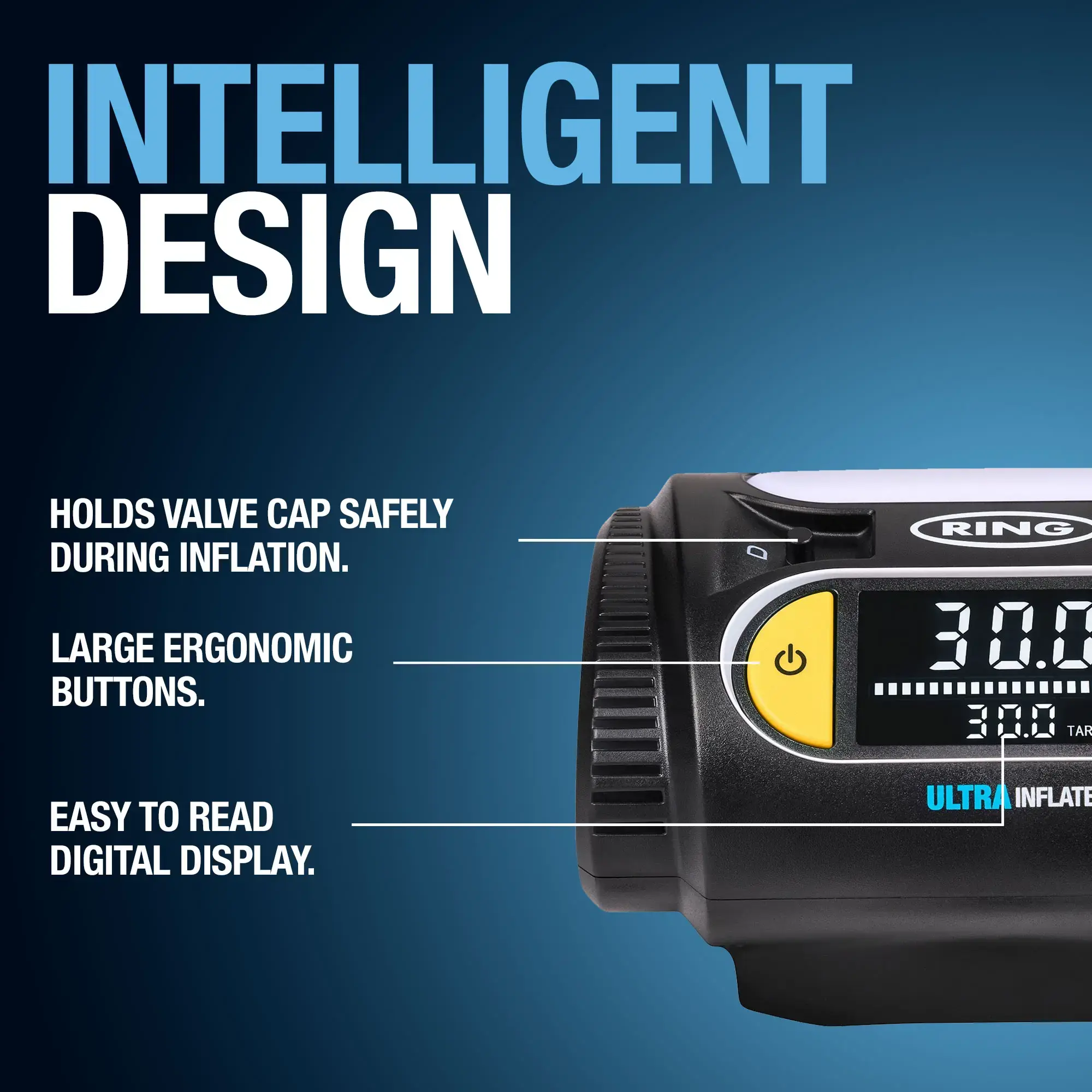 Ring Auto RTI130 UltraInflate 30 Digital Tyre Inflator