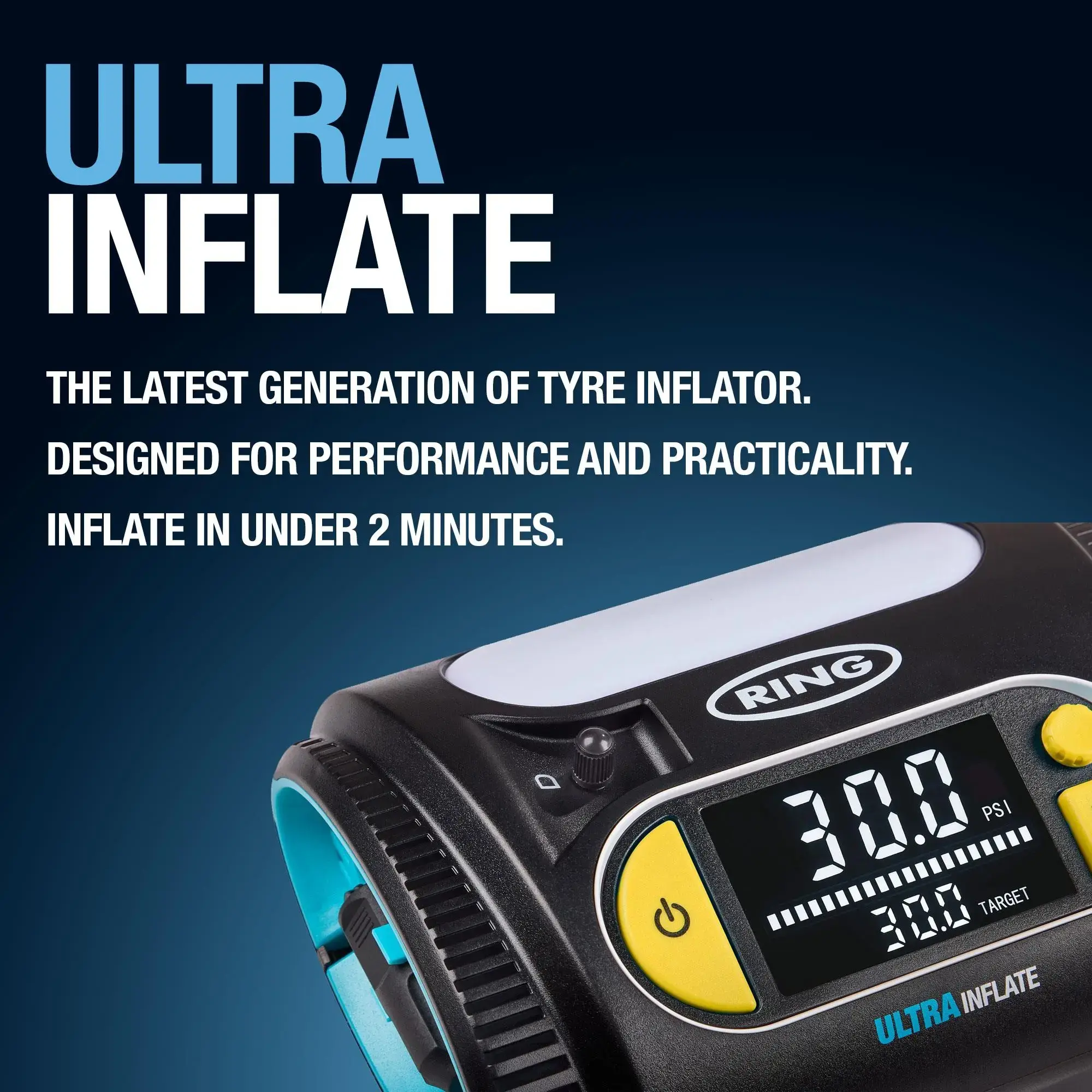 Ring Auto RTI130 UltraInflate 30 Digital Tyre Inflator