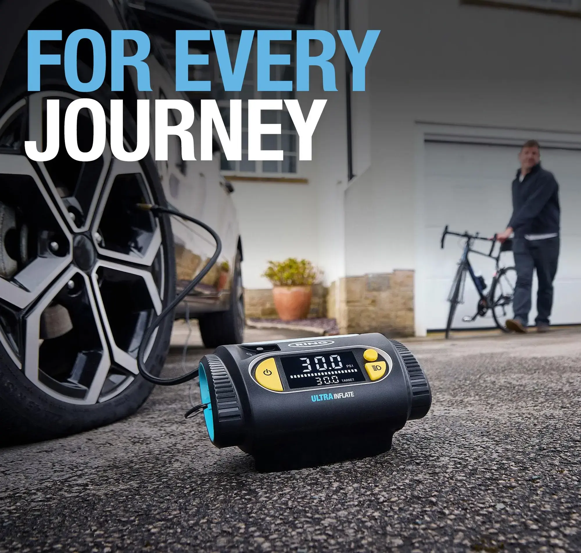 Ring Auto RTI130 UltraInflate 30 Digital Tyre Inflator